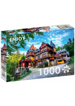 Puzzle 1000 Zamek Pelisor, Sinaia, Rumunia