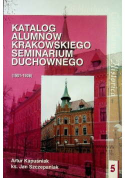 Katalog alumnów krakowskiego seminarium duchownego