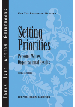 Setting Priorities