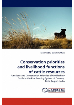 Conservation priorities and livelihood functions of cattle resources