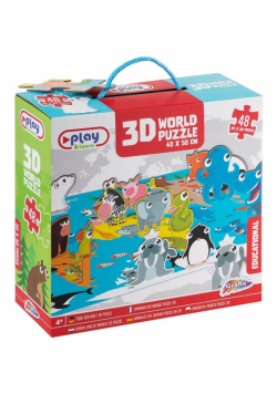 Puzzle 3D 148 Świata Zwierząt 40x50cm