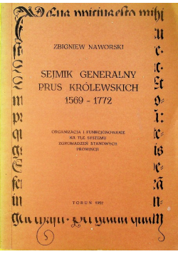 Sejmik generalny Prus królewskich