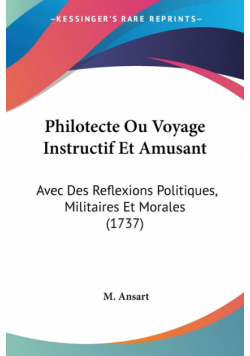 Philotecte Ou Voyage Instructif Et Amusant