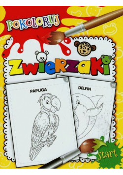 Zwierzaki Pokoloruj