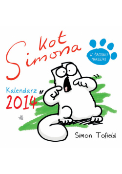 Kot a Kalendarz ścienny 2014