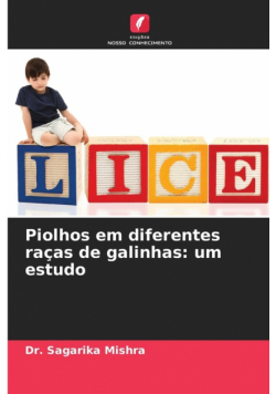 Piolhos em diferentes raças de galinhas