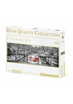 Puzzle High Quality Collection Panorama Amsterdam Bicycle 1000