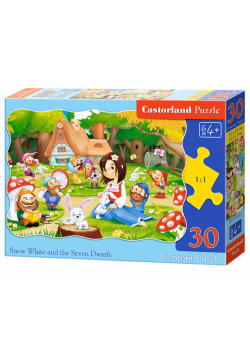 Puzzle konturowe Snow White and the Seven Dwarfs 30