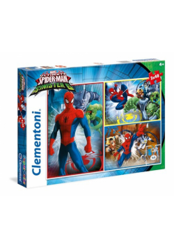 Puzzle SuperColor Spider-Man 3x48