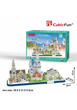 Puzzle 3D City Line Bavaria