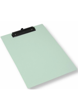 Deska A4 plastikowa z klipem pastel zielona