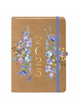 Kalendarz 2025 Kraft Blue A5 TNS