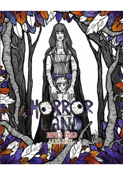 Adult Coloring Book Horror Land