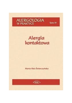 Alergia kontaktowa, tom IV