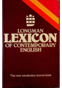Longman Lexicon of Contemporary English