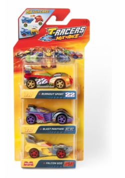 T-Racers Mix ‘N Race Pack 3 Blister 1 szt. mix