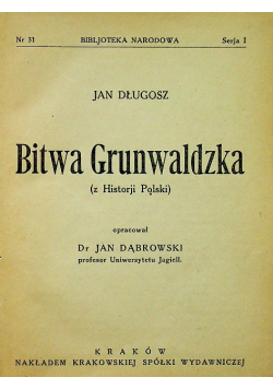 Bitwa Grunwaldzka 1925 r.