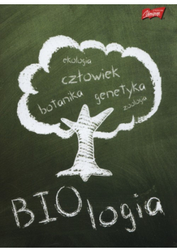 Zeszyt A5 Biologia w kratkę 60 kartek 10 sztuk