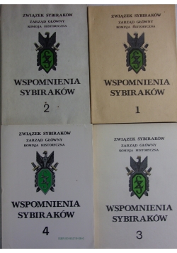 Wspomnienia Sybiraków, tom 1-4