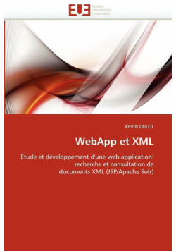 Webapp et xml