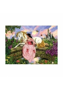 Puzzle Księżniczka nad stawem 200XXL