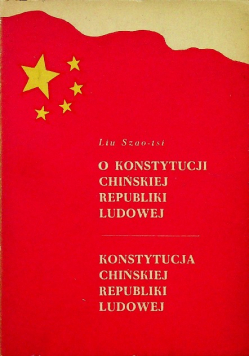 O konstytucji Chińskiej Republiki Ludowej