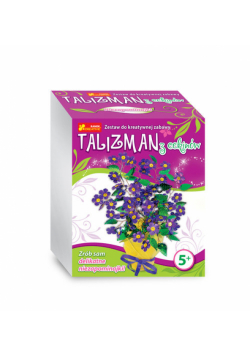 Talizman z cekinów Niezapominajka