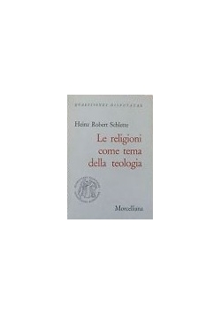 Le religioni come tema della teologia