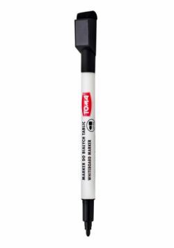 Marker do białych tablic z magnesem czarny