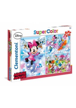 Puzzle Minnie Sport 3x48
