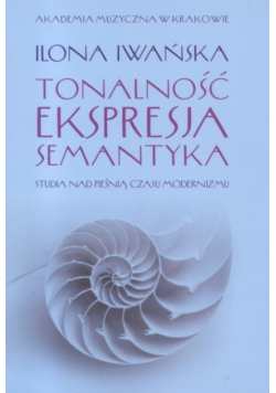 Tonalność ekspresja semantyka
