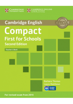 Compact First for Schools Teacher's Book