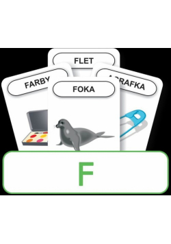 Karty Logopedyczny Piotruś Część XIX - głoska F