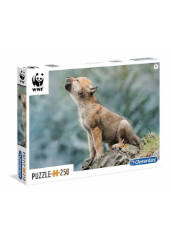 Puzzle WWF Wolf cub 250