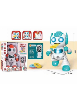 Robot na radio strzela krążkami MIX