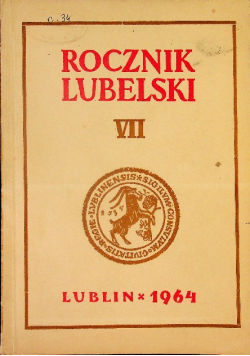 Rocznik Lubelski VII