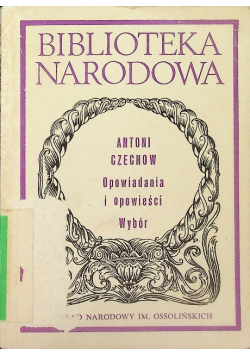 Opowiadania i opowieści Czechow