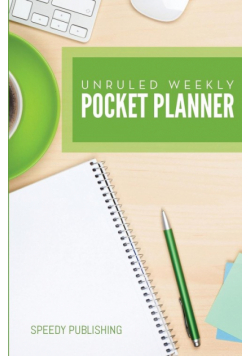 Unruled Weekly Pocket Planner