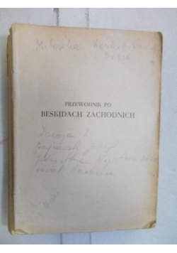 Przewodnik po Beskidach Zachodnich, 1948 r.