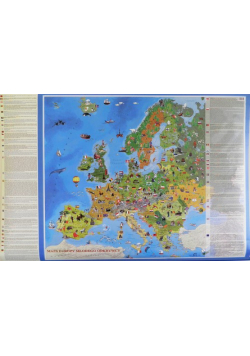 Mapa ścienna Europa Młodego odkrywcy