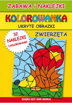 Kolorowanka Ukryte obrazki Zwierzęta