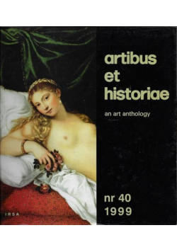 Artibus et historiae Nr 40 / 99