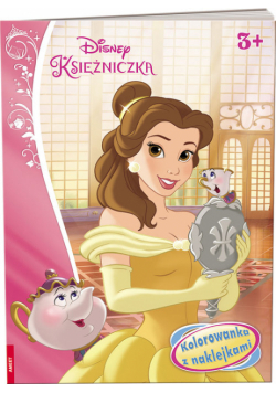 Księżniczka Kolorowanka z naklejkami