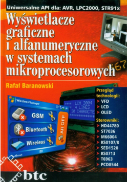 Wyświetlacze graficzne i alfanumeryczne w systemach mikroprocesorowych