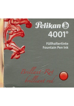 Atrament do piór wiecznych 30 ml brylantowo-czerwony