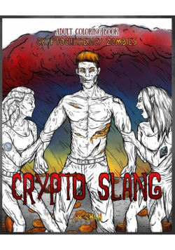 Adult Coloring Book Cryptocurrency Zombies