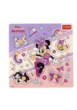 Puzzle mini drewniane - Minnie Mouse TREFL