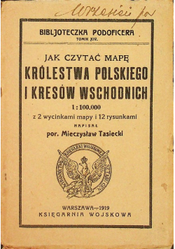 Jak czytać mapę królestwa Polskiego i kresów Wschodnich 1919 r.