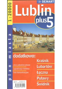 Lublin plus 5 1:20 000 plan miasta