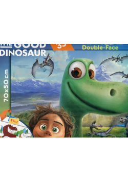Puzzle dwustronne maxi Dobry Dinozaur 35